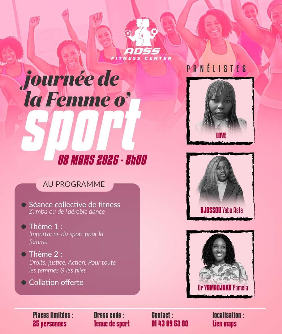 Journée de la femme o'sport